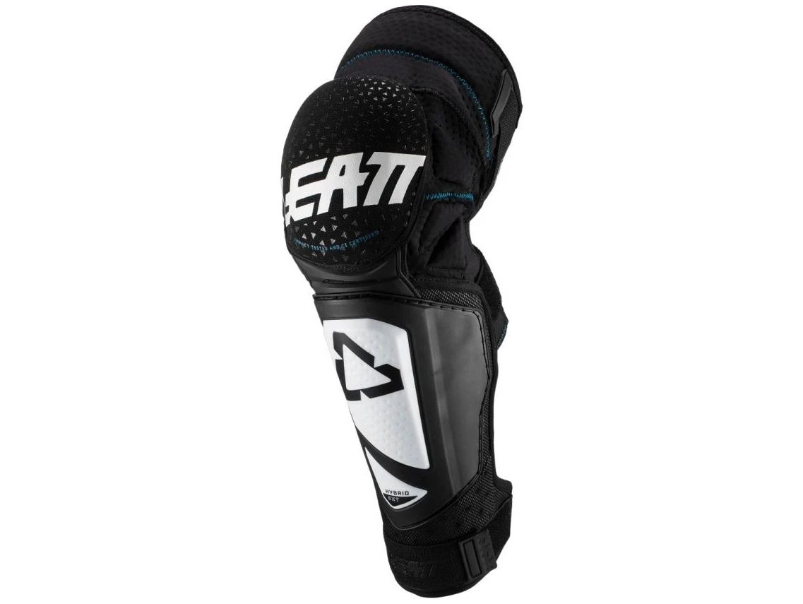 Leatt 3DF Hybrid EXT Junior Knee/Shin Guard - White/Black for Knee & Shin Guards 4 Leatt 3DF Hybrid EXT Junior Knee/Shin Guard - White/Black for Knee & Shin Guards - Image 2