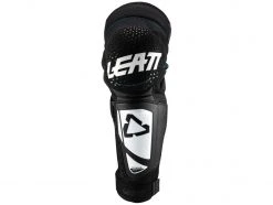 Leatt 3DF Hybrid EXT Junior Knee/Shin Guard - White/Black for Knee & Shin Guards